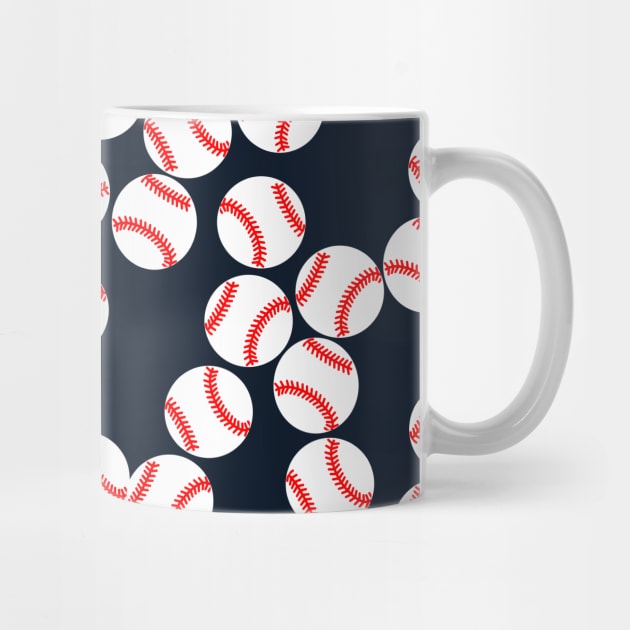 Cute Baseball Pattern by kapotka